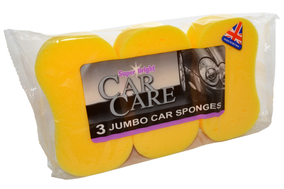 Superbright Jumbo Car Sponge