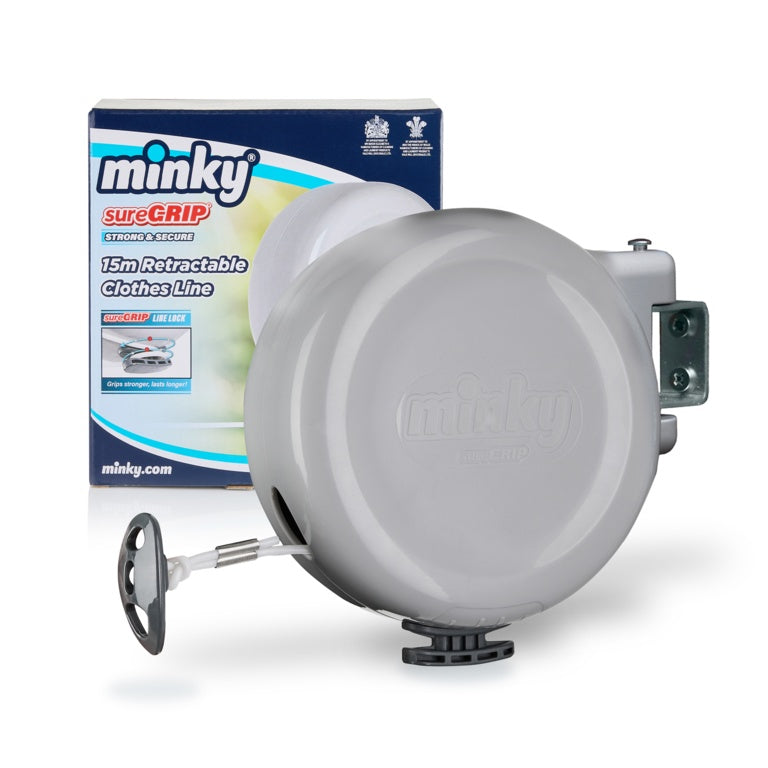 Minky Suregrip Retractable Clothes Line