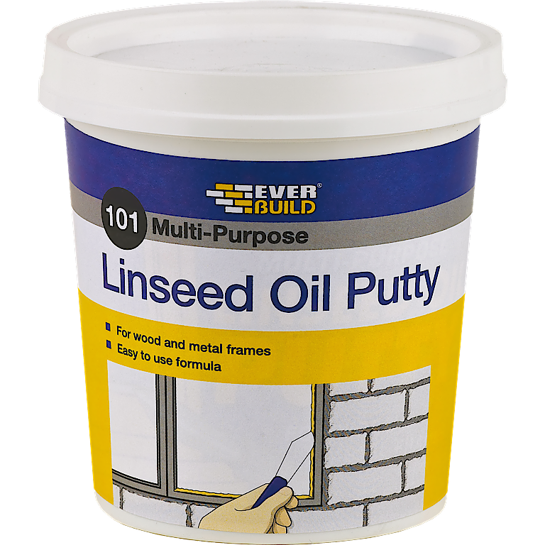 Everbuild 101 Multi Purpose Putty Brown 0.5kg