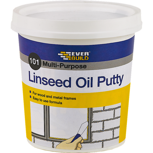 Everbuild 101 Multi Purpose Putty Brown 0.5kg