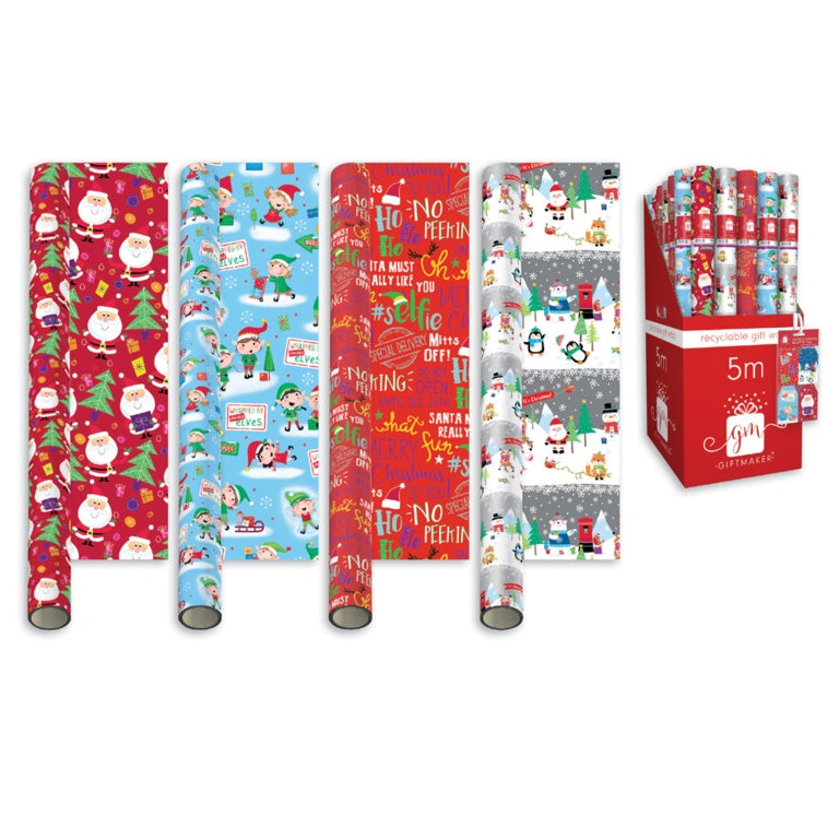 I G Design 5m Gift Wrap