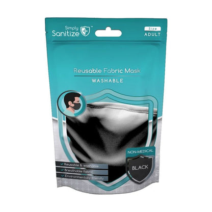 Masque facial en tissu réutilisable Simply Sanitize