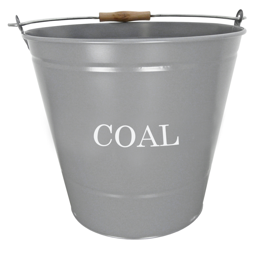 Cubo de carbón señorial