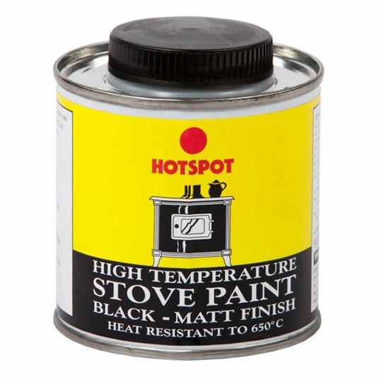 Peinture pour poêle Hotspot Noir Mat