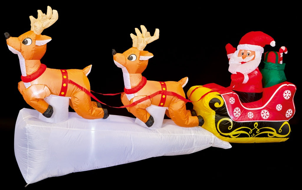 Premier Inflatable Santa Sleigh