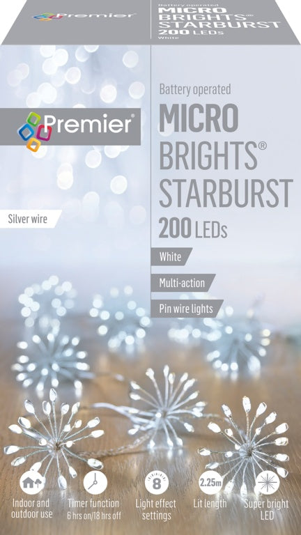 Premier 200 Multi Action LED Microbrights With10 Starburst