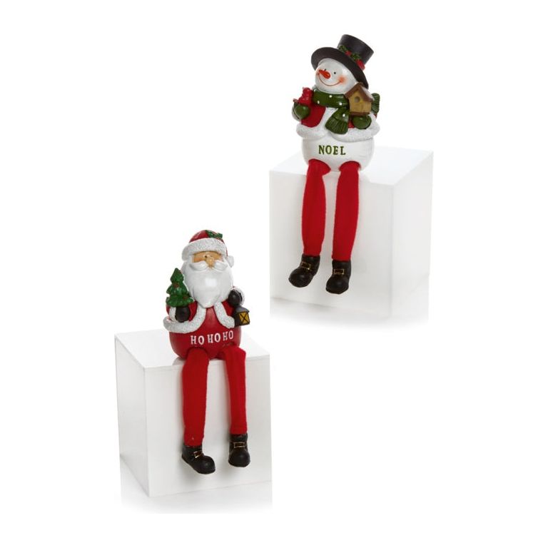 Premier Santa or Snowman Dangly Legs