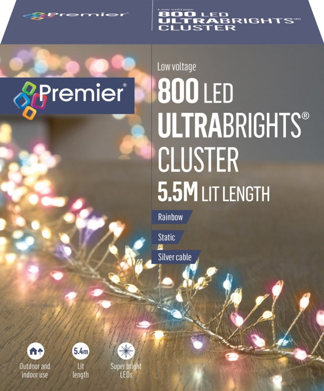 Premier 800 LED Ultrabright Cluster Lights