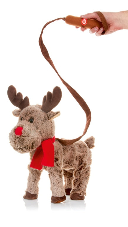 Premier Animated Walking/Singing Reindeer