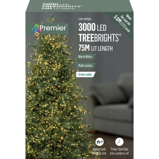 Premier 3000 LED Multi Action Treebrights With Timer