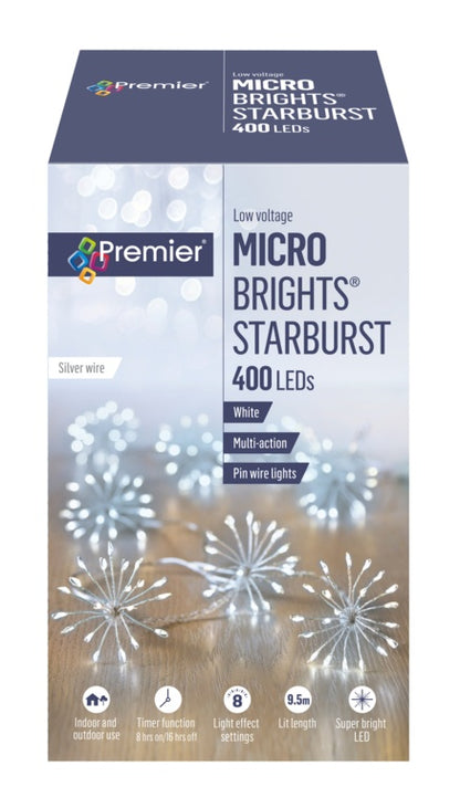 Premier 400 LED Multi Action Starburst Stringlights