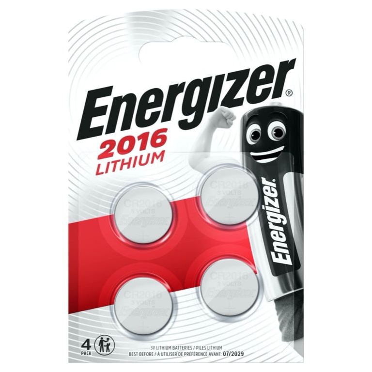 Baterías Energizer Litio CR2016