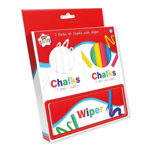Anker 2 Packs Of Chalks And Wiper
