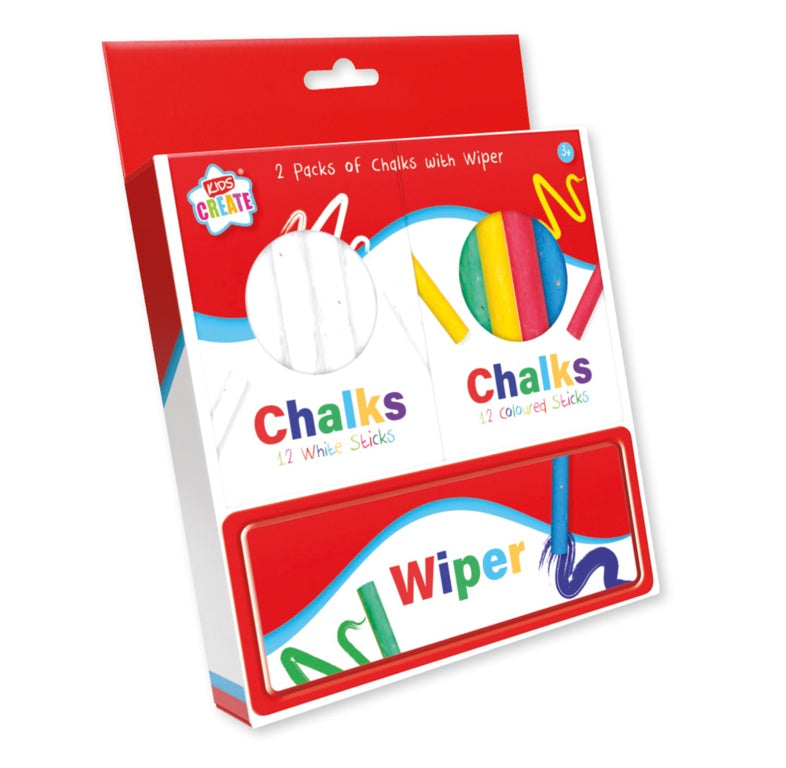 Anker 2 Packs Of Chalks And Wiper