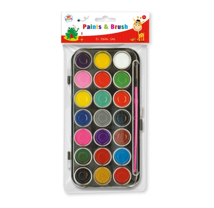 Anker 21 Paints & Brush Set