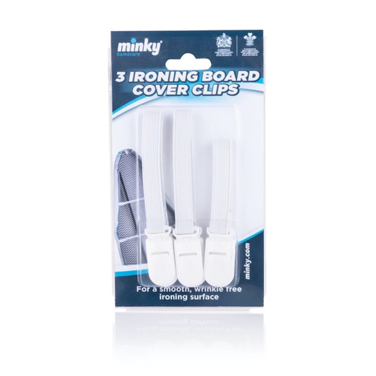 Minky Ironing Board Cover Clips Pack 3