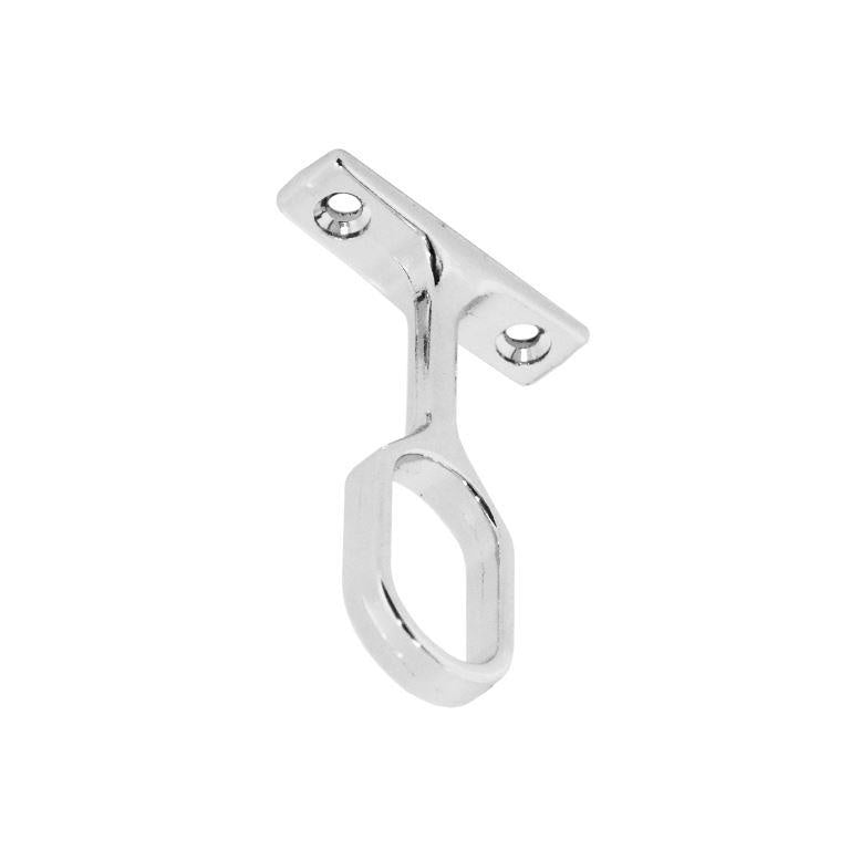 Securit Chrome Oval Centre Bracket