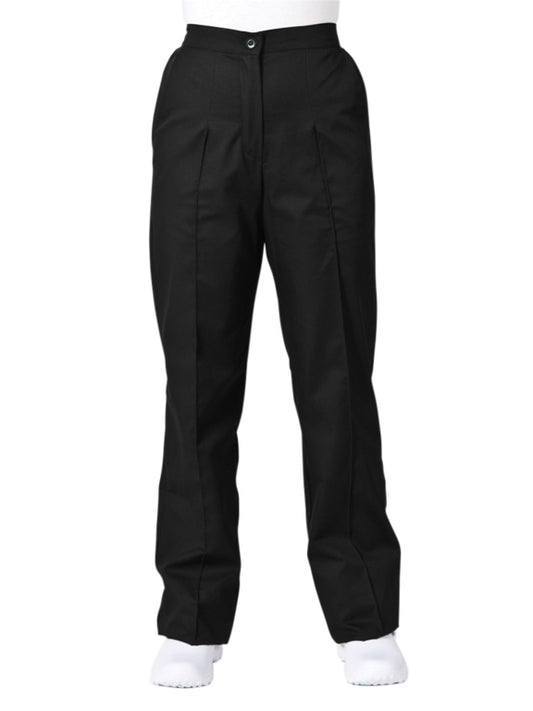 Pr Fabrics Ladies Black Trousers