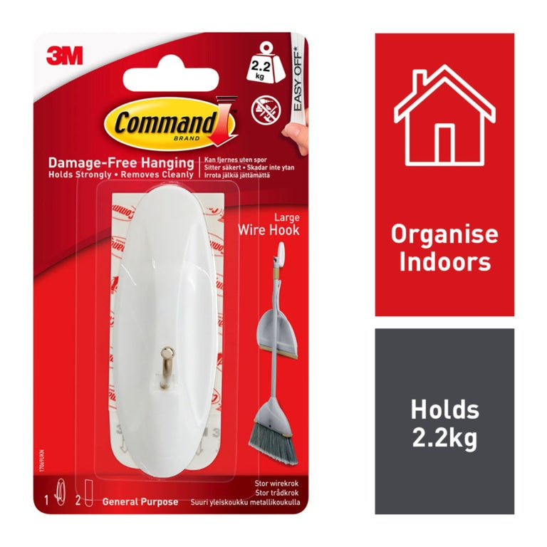 Command™ Large Wire Hook