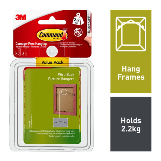 Command™ Wire-Backed Picture Hanger Value Pack