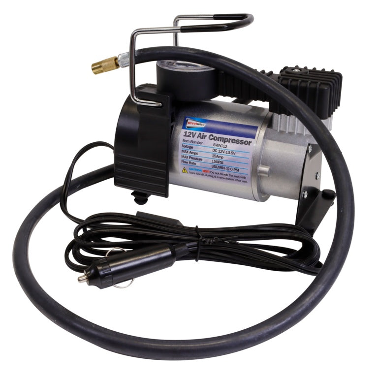 Streetwize Metal Air Compressor Tornado