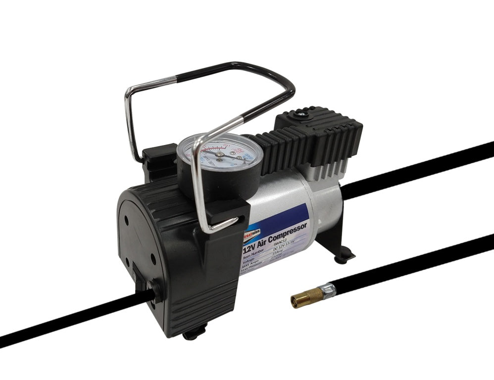 Streetwize Metal Air Compressor Tornado 12v