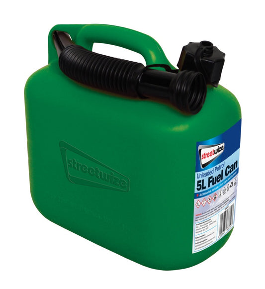 Bidón de combustible sin plomo Streetwize Verde 5L