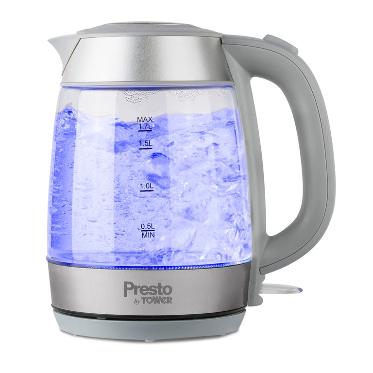 Tower Presto Glass Kettle 1.7L