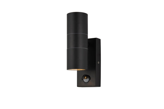 Lampe Zinc Leto 2 avec Pir Tex Noir