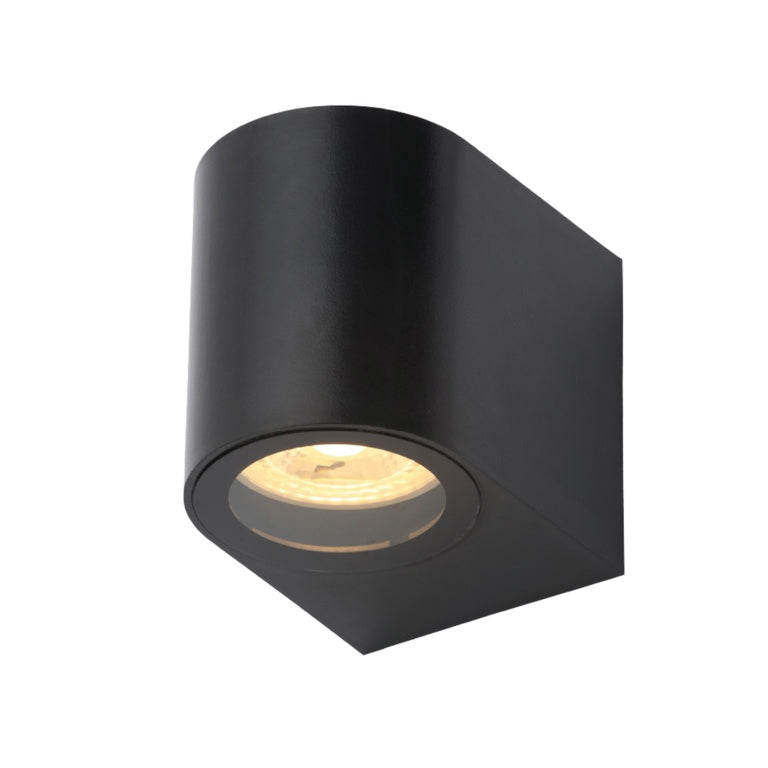 Coast Iona 1 Light Black Wall Light IP44