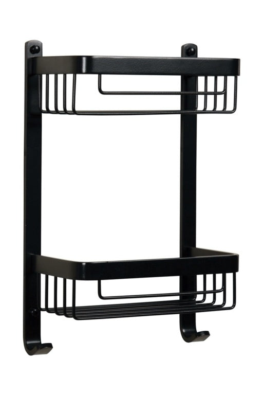 Croydex Aluminium Chunk 2 Tier Basket