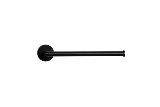 Croydex Flexi Fix Matt Black Epsom Towel Bar