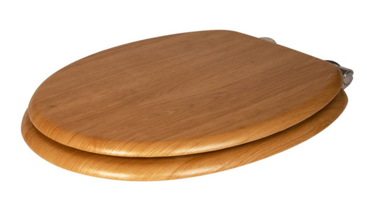 Croydex Light Oak Flexi Fix Toilet Seat