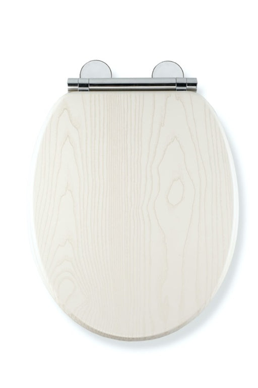 Croydex White Oak Flexi Fix Toilet Seat