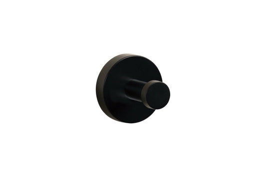 Croydex Flexi Fix Matt Black Epsom Robe Hook