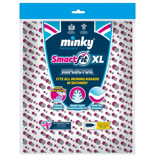 Funda para tabla de planchar Minky Smartfit 145 x 54 cm