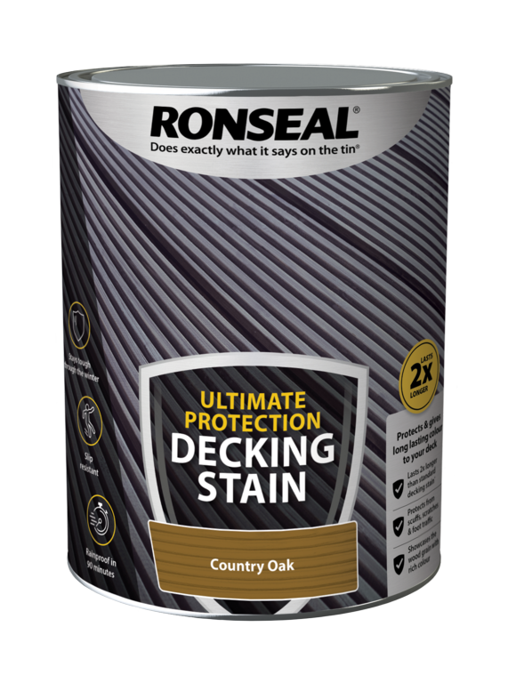 Teinture pour terrasse Ronseal Ultimate Protection 5L