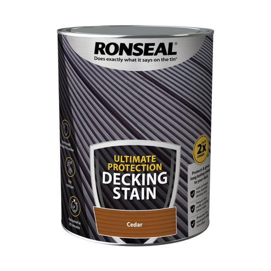 Teinture pour terrasse Ronseal Ultimate Protection 5L
