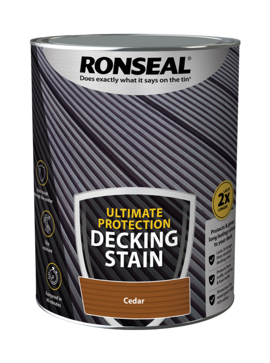 Ronseal Ultimate Protection Tinte para terrazas 5L