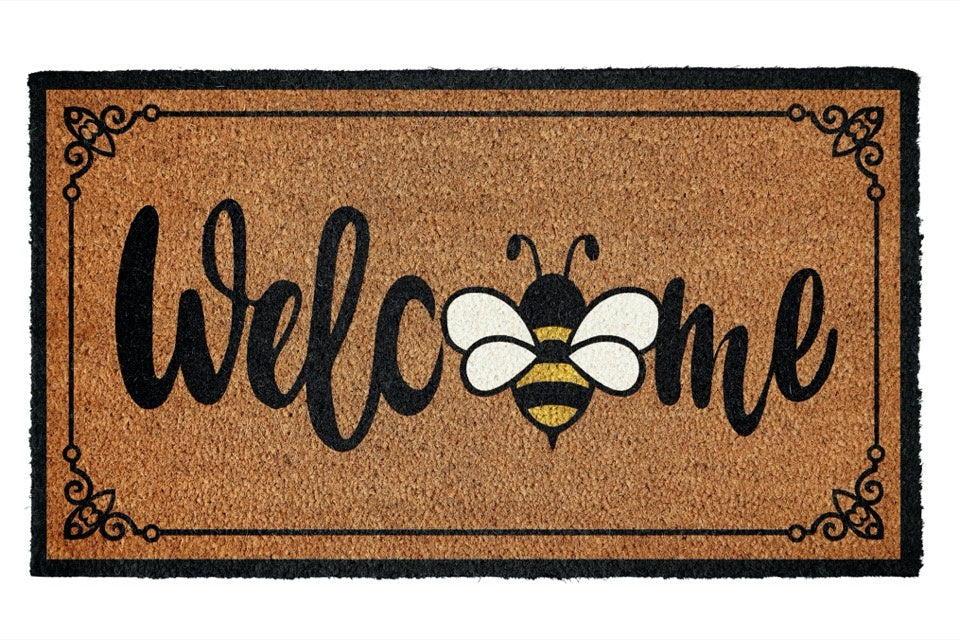 Groundsman Welcome Bee Doormat