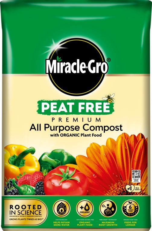 Miracle-Gro® All Purpose Organic Peat Free Compost