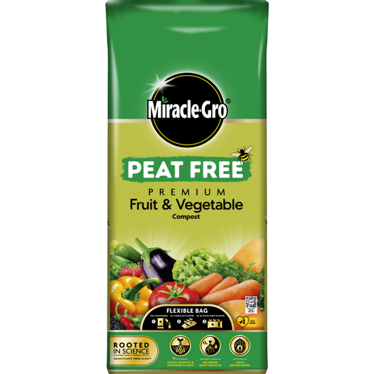 Miracle-Gro® Fruit & Vegetable Peat Free Compost