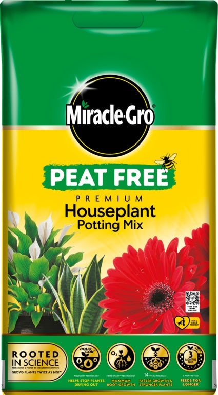 Miracle-Gro® Houseplant Potting Mix Peat Free Compost