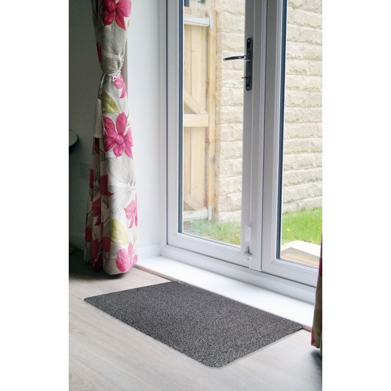 Groundsman Dirt Guard Plain Cotton Barrier Doormat 50 x 80cm