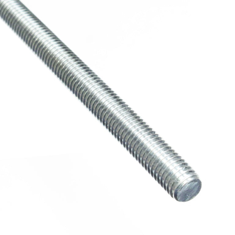 Smiths Ironmongery Zinc Plated Threaded Rod M6 x 300mm Pack 4