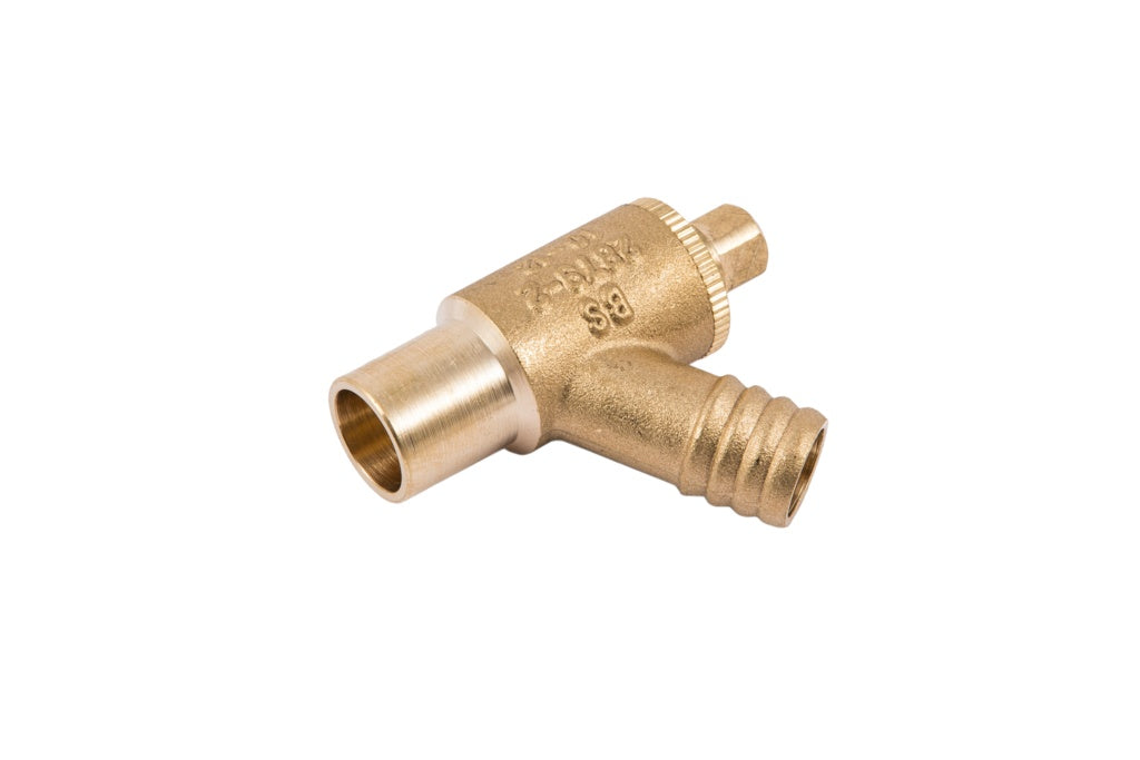 Securplumb Type A Brass Drain Off Cock 1/2"