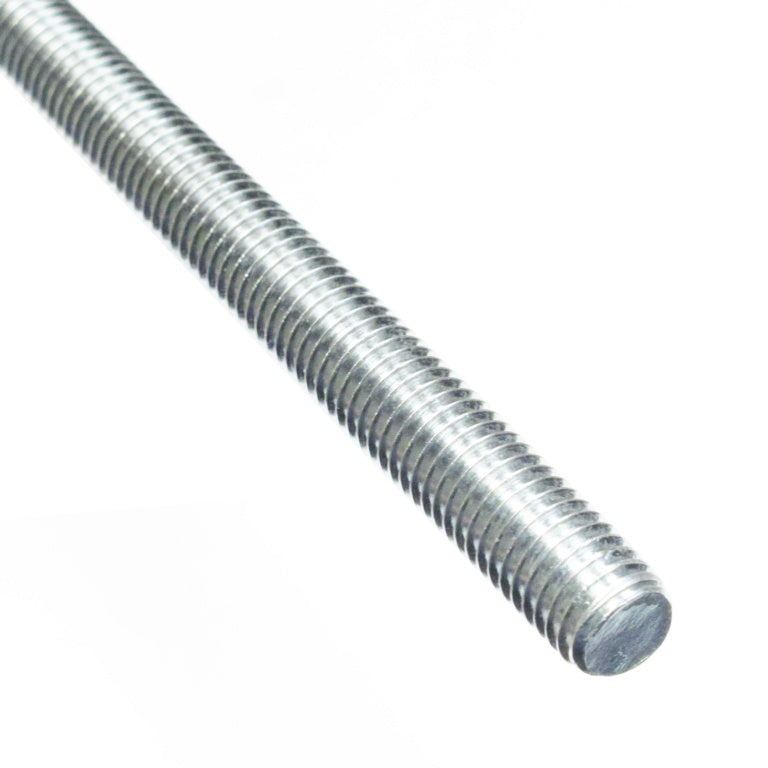 Smiths Ironmongery Zinc Plated Threaded Rod M8 x 300mm Pack 4