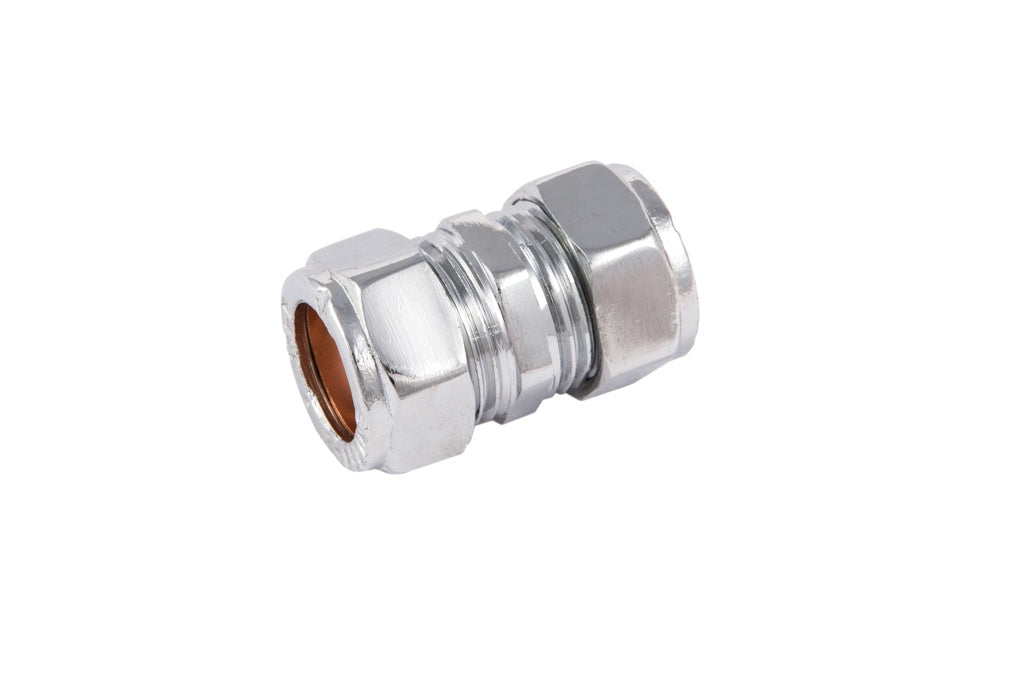 Securplumb WRAS Compression Coupling CP 15mm Pack 5
