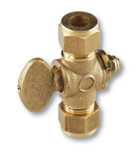 Securplumb Compression Rigid Fan Gas Cock