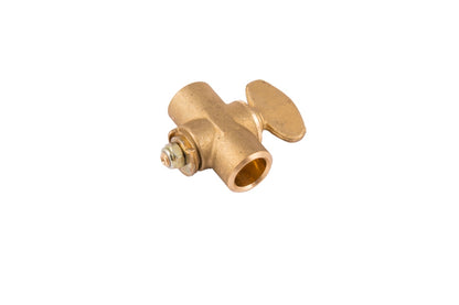 Robinet à gaz rigide pour ventilateur Securplumb Caprly